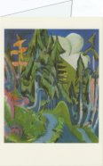 Kirchner Ernst Ludwig; Bergwald , 1918/19