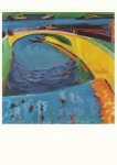 Kirchner Ernst Ludwig; Brücke an der Priessnitzmündung , 1910/20