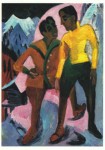 Kirchner Ernst Ludwig; Zwei Brüder M. (Mardersteig), 1921