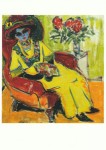 Kirchner Ernst Ludwig; Sitzende Dame , 1907