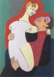 Kirchner Ernst Ludwig; Grosses Liebespaar (Ehepaar Hembus) , 1930