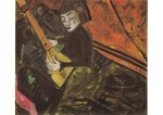 Heckel Erich; Laute spielendes Mädchen , 1913