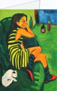 Kirchner Ernst Ludwig; Artistin - Marcella , 1910