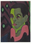 Kirchner Ernst Ludwig; Selbstbildnis , 1925-26