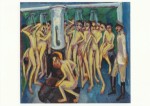Kirchner Ernst Ludwig; Das Soldatenbad , 1915