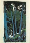 Kirchner Ernst Ludwig; Wettertannen , 1919