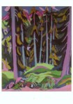 Kirchner Ernst Ludwig; Waldlandschaft mit Bach , 1925/26