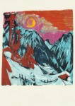 Kirchner Ernst Ludwig; Wintermondnacht (Längmatte bei Monduntergang) , 1919