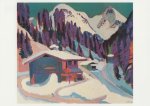 Kirchner Ernst Ludwig; Wildboden im Schnee , 1924