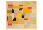Klee Paul; Aufgeteilte Farbvierecke , 1921