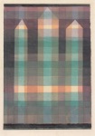 Klee Paul; Drei Türme , 1923