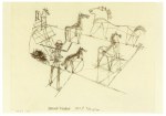 Klee Paul; Dressierte Wildpferde , 1923