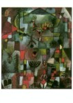 Klee Paul; Bild mit dem Hahn und dem Grenadier , 1919