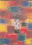 Klee Paul; Kleiner Baum in Gebüsch , 1919