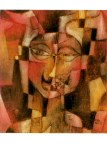 Klee Paul; Kopf mit deutscher Barttracht , 1920/22