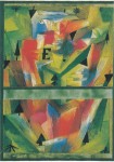 Klee Paul; Landschaft bei E. (in Bayern) , 1921