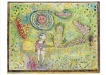 Klee Paul; Landschaft mit dem Rutengänger , 1923