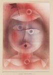 Klee Paul; Die Maske mit dem Fähnchen , 1925