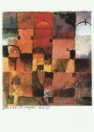 Klee Paul; Rote und Weisse Kuppeln , 1914 , 45