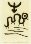 Klee Paul; Die biblische Schlange kurz nach dem Fluch , 1940