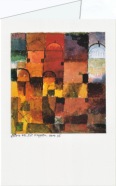 Klee Paul; Rote und Weisse Kuppeln , 1914