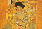 Klimt Gustav; Adele Bloch-Bauer I (Ausschnitt) , 1907