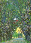 Klimt Gustav; Allee im Park von Schloß Kammer am Attersee , 1912