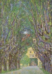Klimt Gustav; Allee im Park von Schloß Kammer am Attersee , 1912
