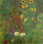 Klimt Gustav; Bauerngarten mit Sonnenblumen - 1905/06
