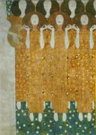 Klimt Gustav; Beethovenfries - Chor der Paradiesengel , 1902