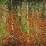 Klimt Gustav; Birkenwald , 1904