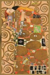 Klimt Gustav; The Fulfilment - Detail from Stoclet-Fries , 1905/09
