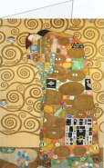 Klimt Gustav; The Fulfilment - Detail from Stoclet-Fries , 1905/09