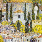 Klimt Gustav; Kirche in Cassone , 1913