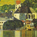 Klimt Gustav; Kirche in Unterach am Attersee , 1915/16