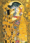 Klimt Gustav; The Kiss - Version with Cats