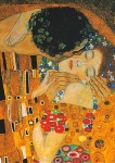 Klimt Gustav; The Kiss (Detail) , 1907-08