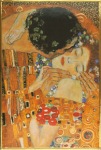 Klimt Gustav; The Kiss (Detail) , 1907-08