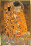 Klimt Gustav; The Kiss (Detail) , 1907-08
