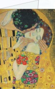 Klimt Gustav; The Kiss (Detail) , 1907/08