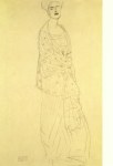 Klimt Gustav; Stehende Dame , 1905