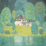 Klimt Gustav; Litzlbergkeller am Attersee , 1915/16