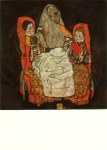 Schiele Egon; Mutter mit zwei Kindern , 1915/17