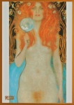 Klimt Gustav; Nuda Veritas (Detail) , 1899
