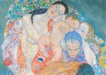 Klimt Gustav; Death and Life (Detail) , 1911-16