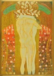 Klimt Gustav; Embracement , 1901/02