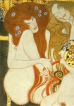 Klimt Gustav; Voluptuousness - Unchastity - Crapulence