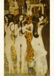 Klimt Gustav; Beethovenfries - Die drei Gorgonen , 1902