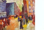 Kohl Robert; Straßenszene , 1930