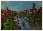 Kokoschka Oskar; Amsterdam - Klovenirsburgval , 1925